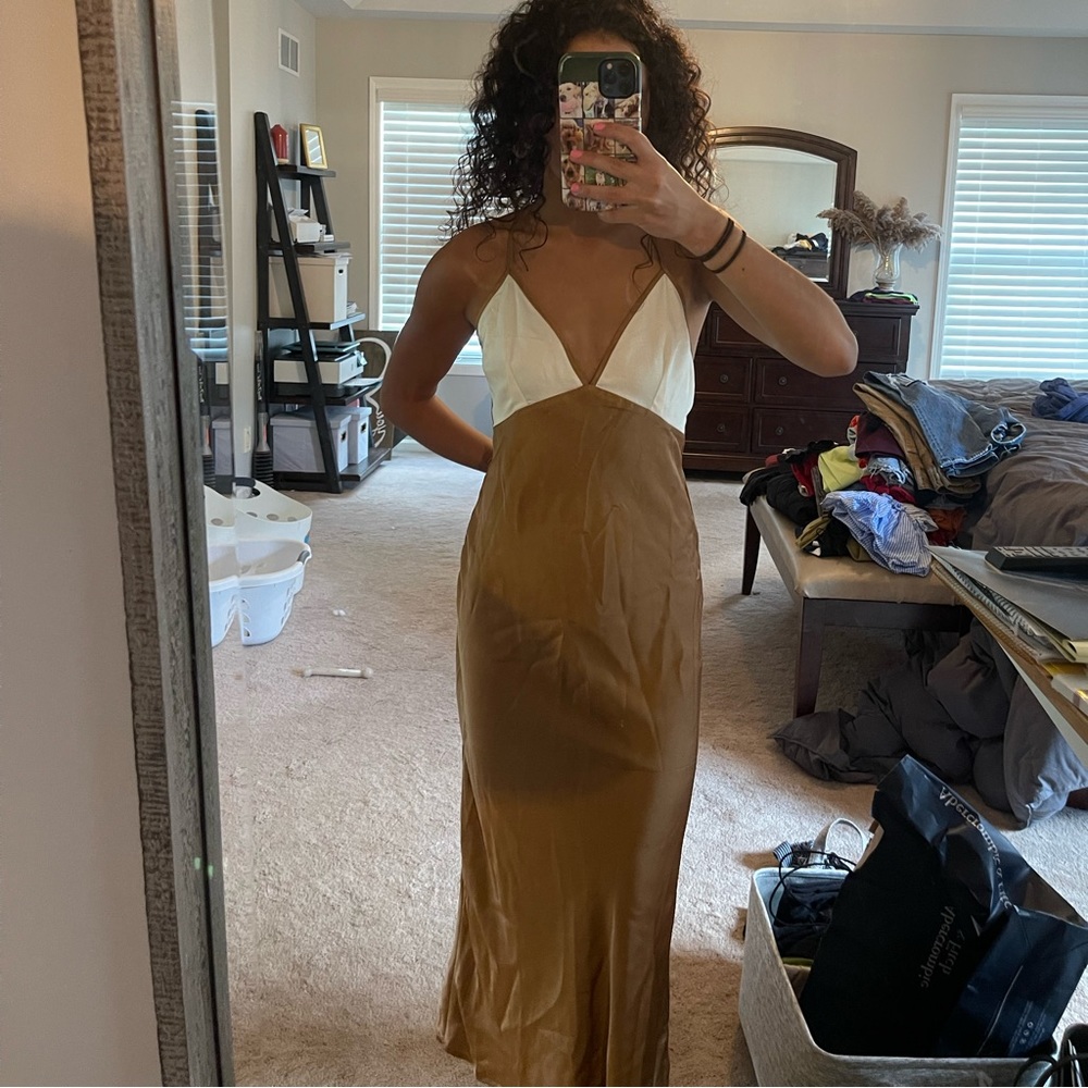 Abercrombie and Fitch Maxi Dress With Open Back